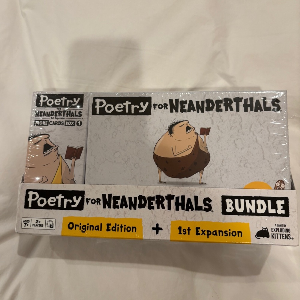 Poetry & Neanderthals Game